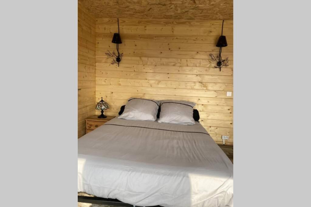 Charmant Chalet Pour 2 Personnes Spa Prive Massillargues-Attuech Екстериор снимка