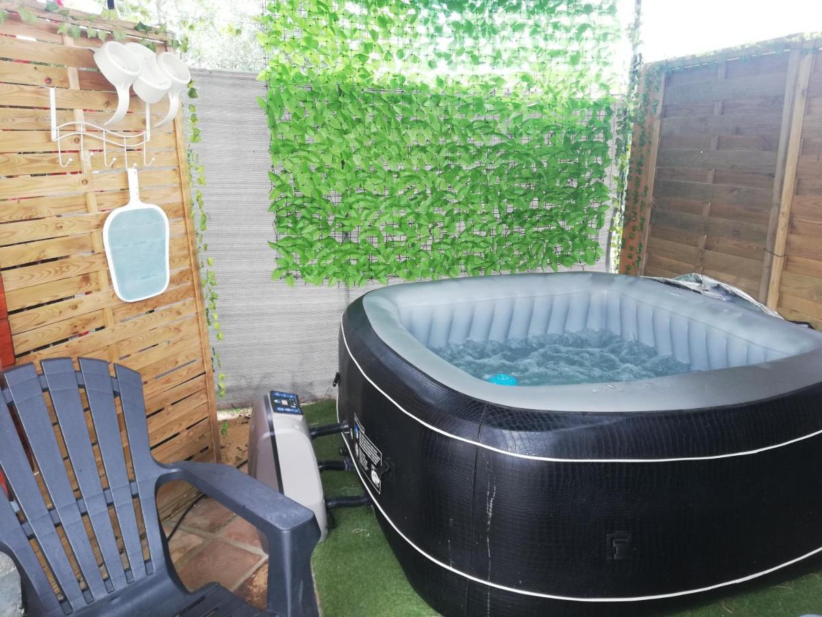 Charmant Chalet Pour 2 Personnes Spa Prive Massillargues-Attuech Екстериор снимка
